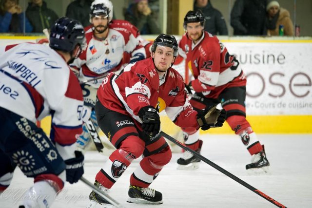 Photo hockey match Chamonix  - Angers  le 30/01/2018
