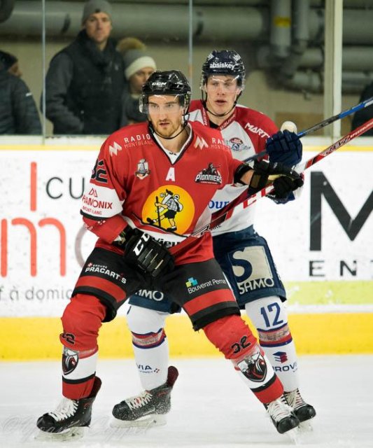 Photo hockey match Chamonix  - Angers  le 30/01/2018