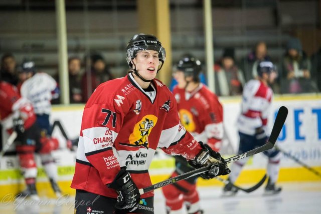 Photo hockey match Chamonix  - Angers  le 30/01/2018