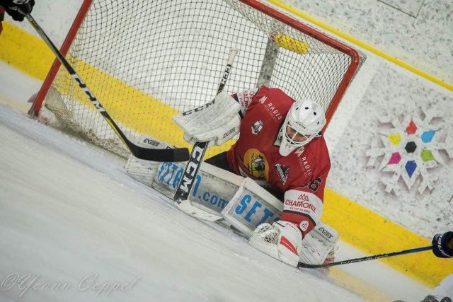 Photo hockey match Chamonix  - Angers  le 30/01/2018