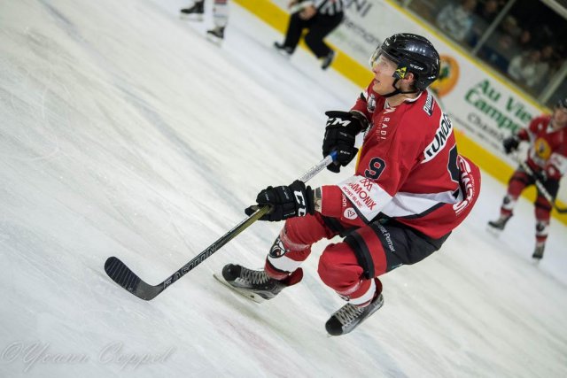 Photo hockey match Chamonix  - Angers  le 30/01/2018
