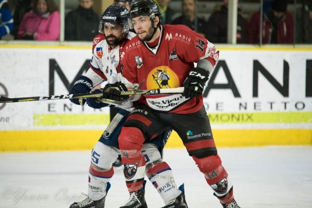 Photo hockey match Chamonix  - Angers  le 30/01/2018
