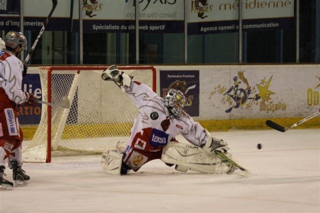 Photo hockey match Montpellier  - Annecy le 28/02/2009