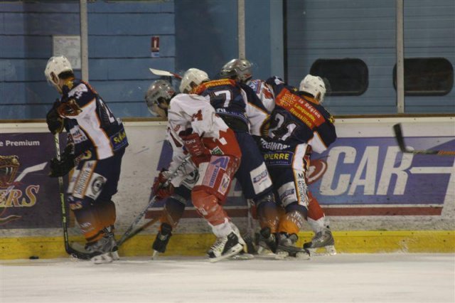 Photo hockey match Montpellier  - Annecy le 28/02/2009
