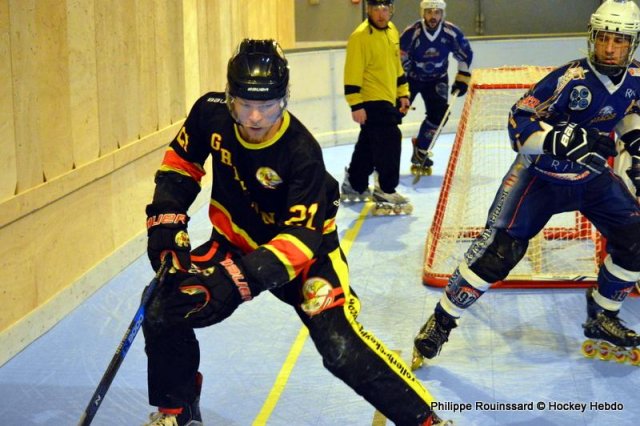 Photo hockey reportage N1 : Coup de chaud pour les Griffons