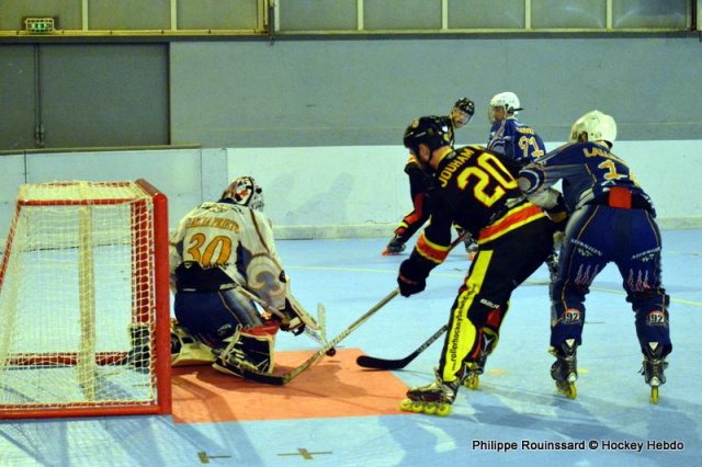 Photo hockey reportage N1 : Coup de chaud pour les Griffons
