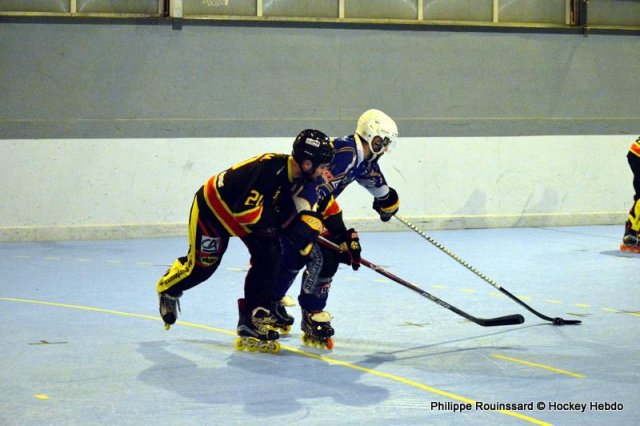 Photo hockey reportage N1 : Coup de chaud pour les Griffons