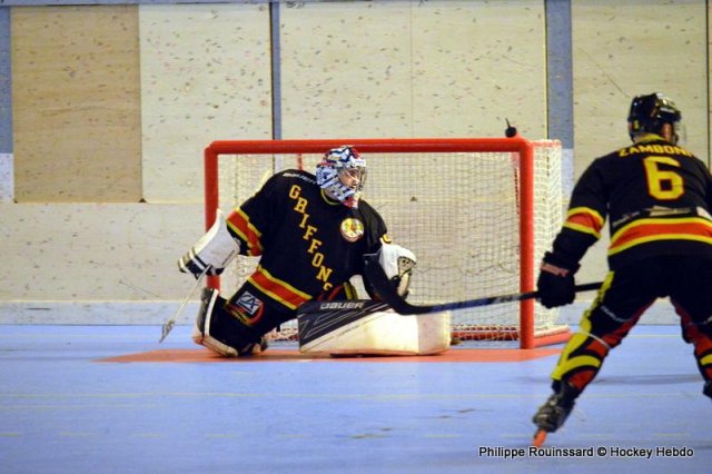 Photo hockey reportage N1 : Coup de chaud pour les Griffons