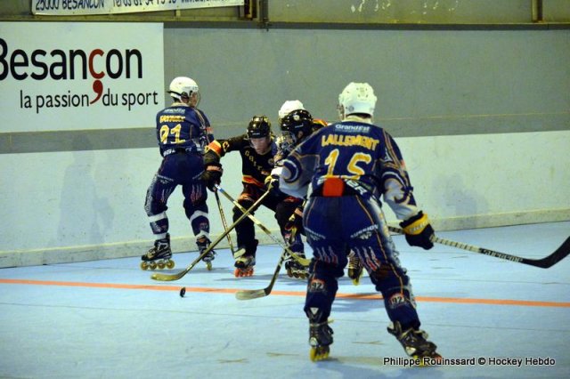 Photo hockey reportage N1 : Coup de chaud pour les Griffons