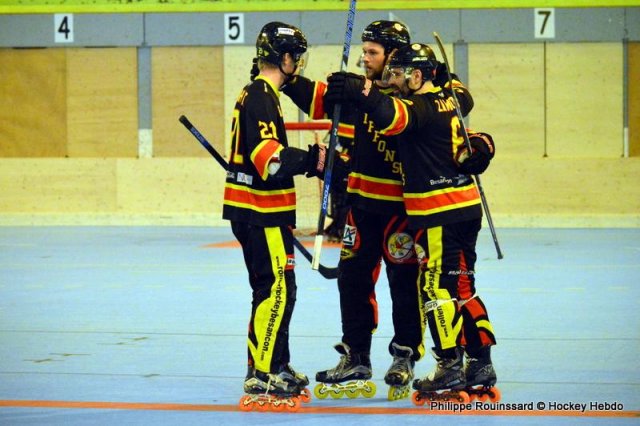Photo hockey reportage N1 : Coup de chaud pour les Griffons