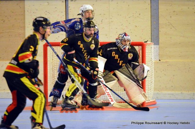 Photo hockey reportage N1 : Coup de chaud pour les Griffons