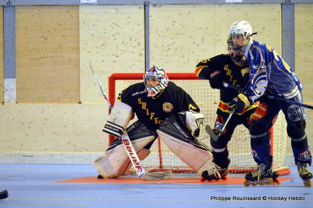 Photo hockey reportage N1 : Coup de chaud pour les Griffons