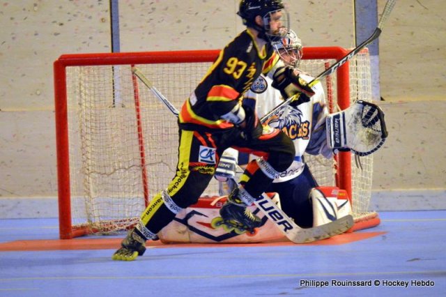 Photo hockey reportage N1 : Coup de chaud pour les Griffons