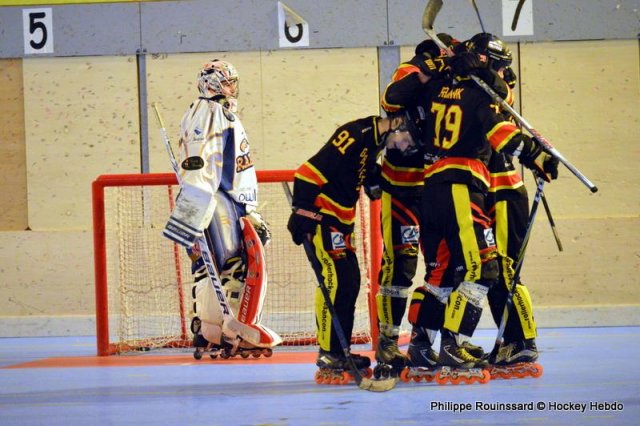 Photo hockey reportage N1 : Coup de chaud pour les Griffons