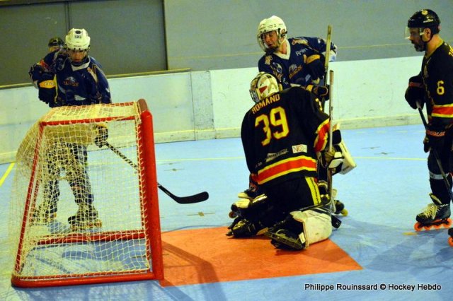 Photo hockey reportage N1 : Coup de chaud pour les Griffons