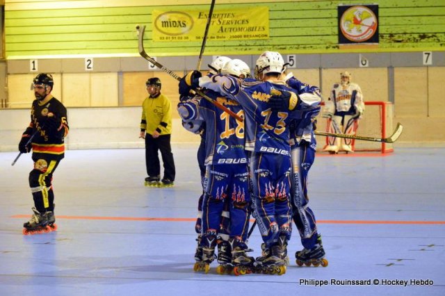 Photo hockey reportage N1 : Coup de chaud pour les Griffons