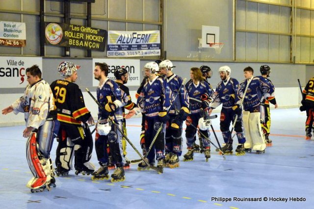 Photo hockey reportage N1 : Coup de chaud pour les Griffons