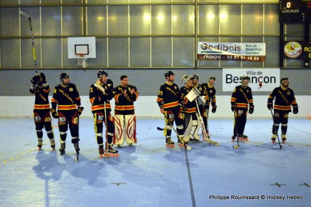 Photo hockey reportage N1 : Coup de chaud pour les Griffons