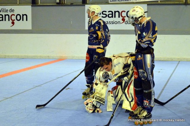 Photo hockey reportage N1 : Coup de chaud pour les Griffons
