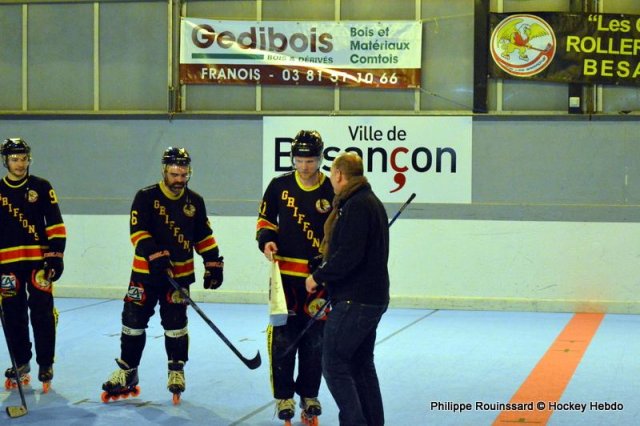 Photo hockey reportage N1 : Coup de chaud pour les Griffons