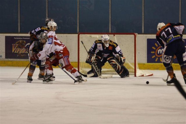Photo hockey match Montpellier  - Annecy le 28/02/2009
