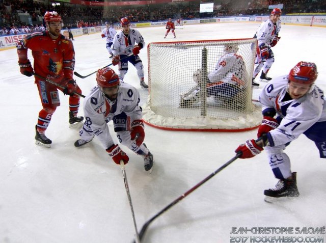 Photo hockey match Grenoble  - Lyon le 04/02/2018