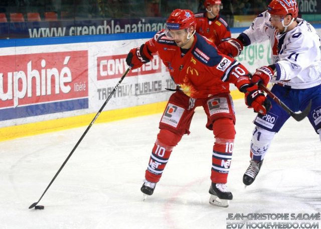 Photo hockey match Grenoble  - Lyon le 04/02/2018