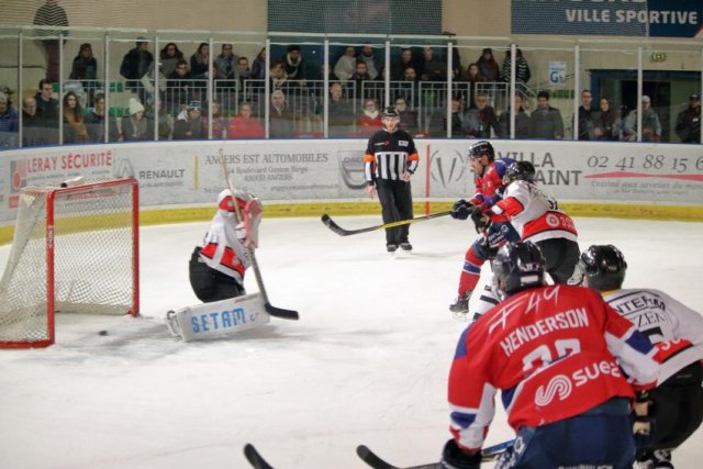 Photo hockey match Angers  - Nice le 04/02/2018