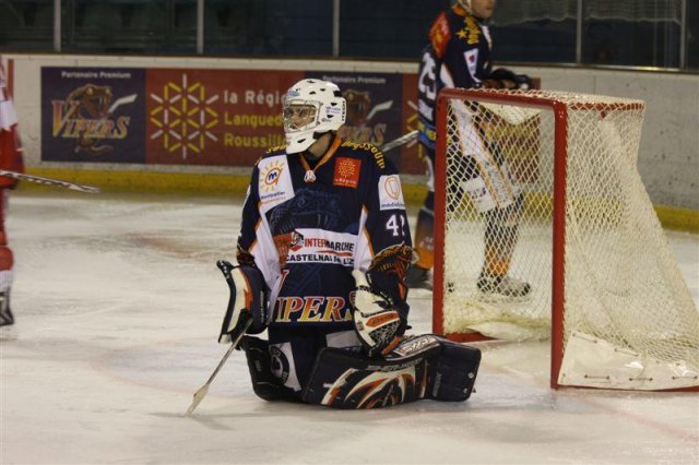 Photo hockey match Montpellier  - Annecy le 28/02/2009