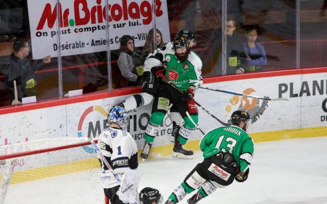 Photo hockey match Amiens  - Gap  le 04/02/2018