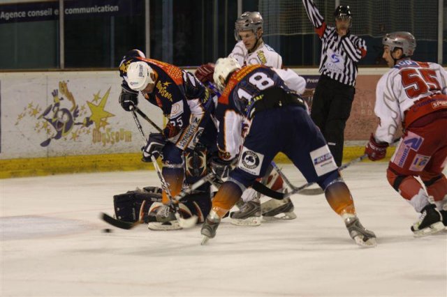 Photo hockey match Montpellier  - Annecy le 28/02/2009