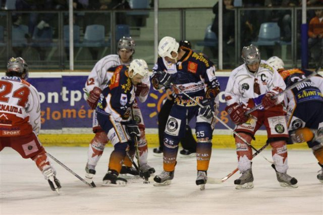 Photo hockey match Montpellier  - Annecy le 28/02/2009