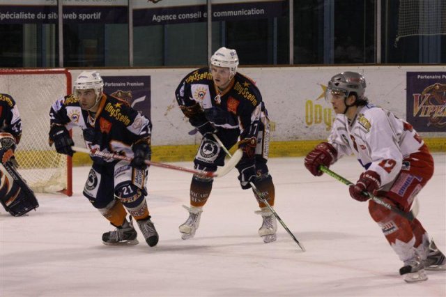 Photo hockey match Montpellier  - Annecy le 28/02/2009
