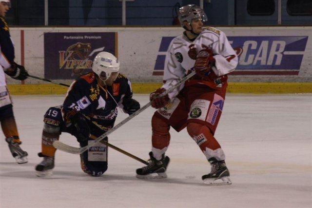 Photo hockey match Montpellier  - Annecy le 28/02/2009
