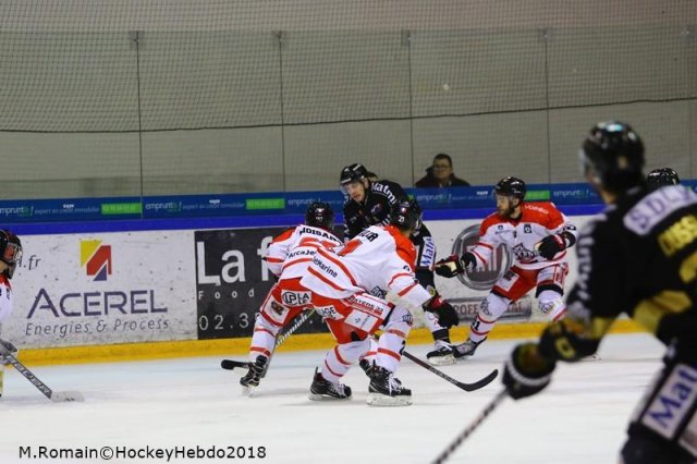 Photo hockey match Rouen - Bordeaux le 09/02/2018