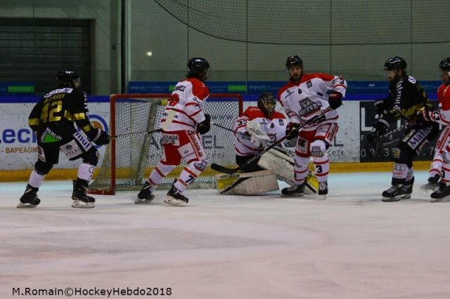 Photo hockey match Rouen - Bordeaux le 09/02/2018
