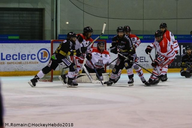 Photo hockey match Rouen - Bordeaux le 09/02/2018