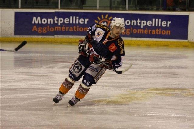 Photo hockey match Montpellier  - Annecy le 28/02/2009