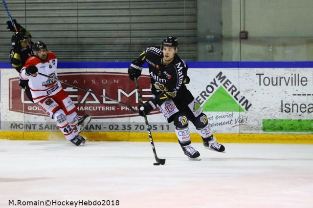 Photo hockey match Rouen - Bordeaux le 09/02/2018