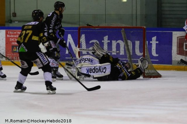 Photo hockey match Rouen - Bordeaux le 09/02/2018