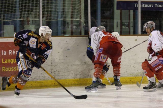 Photo hockey match Montpellier  - Annecy le 28/02/2009