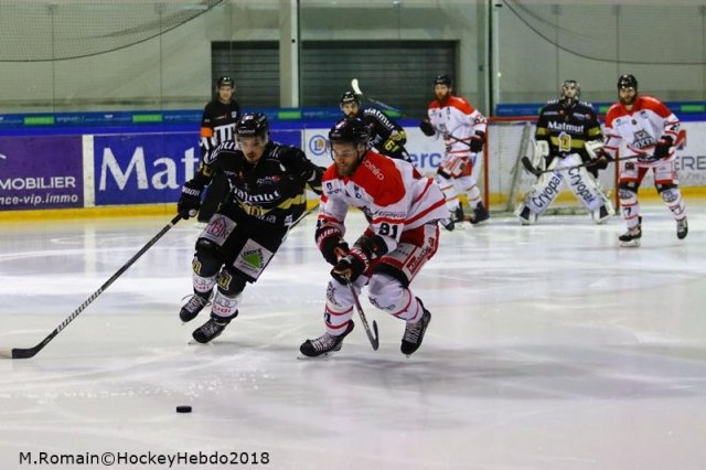 Photo hockey match Rouen - Bordeaux le 09/02/2018