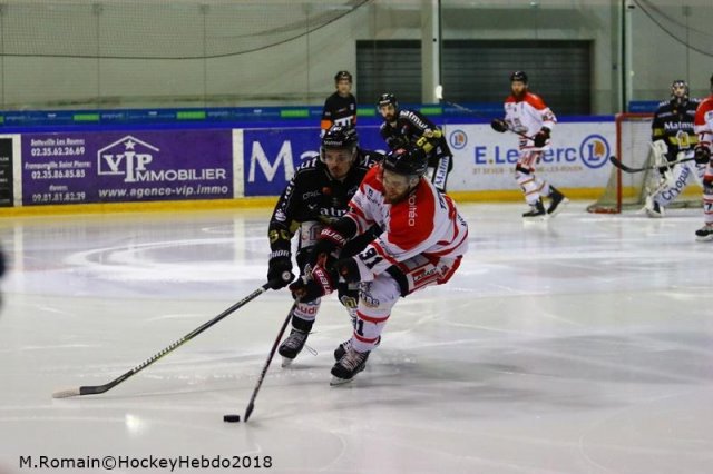 Photo hockey match Rouen - Bordeaux le 09/02/2018
