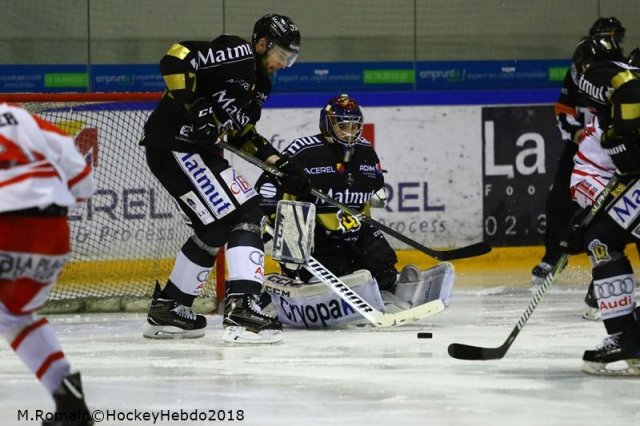 Photo hockey match Rouen - Bordeaux le 09/02/2018