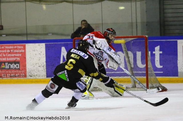 Photo hockey match Rouen - Bordeaux le 09/02/2018