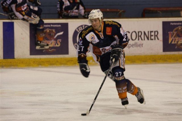 Photo hockey match Montpellier  - Annecy le 28/02/2009