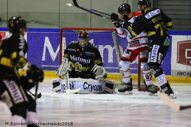 Photo hockey match Rouen - Bordeaux le 09/02/2018