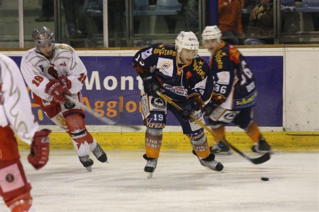 Photo hockey match Montpellier  - Annecy le 28/02/2009