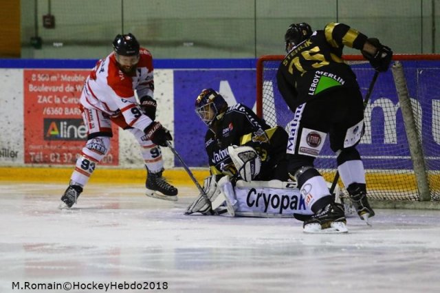 Photo hockey match Rouen - Bordeaux le 09/02/2018