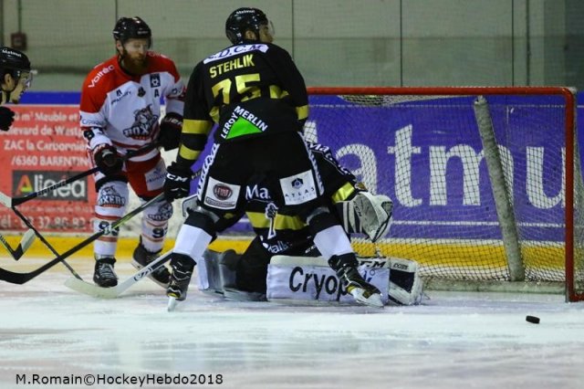 Photo hockey match Rouen - Bordeaux le 09/02/2018